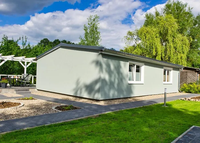 Modernes Sonnendeck 70 Qm I Strandnah I Terrasse I 2 Schlafzimmer I Naehe Werbellinsee * 希姆斯塔尔