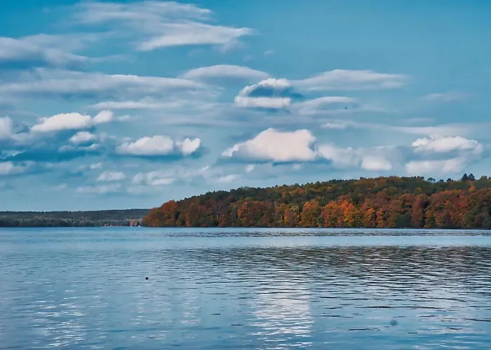 Modernes Sonnendeck 70 Qm I Strandnah I Terrasse I 2 Schlafzimmer I Naehe Werbellinsee 度假居 *