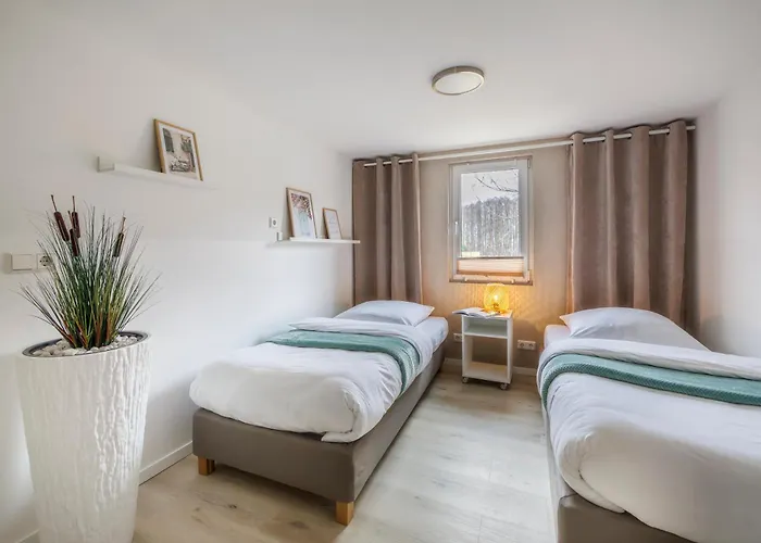 Modernes Sonnendeck 70 Qm I Strandnah I Terrasse I 2 Schlafzimmer I Naehe Werbellinsee